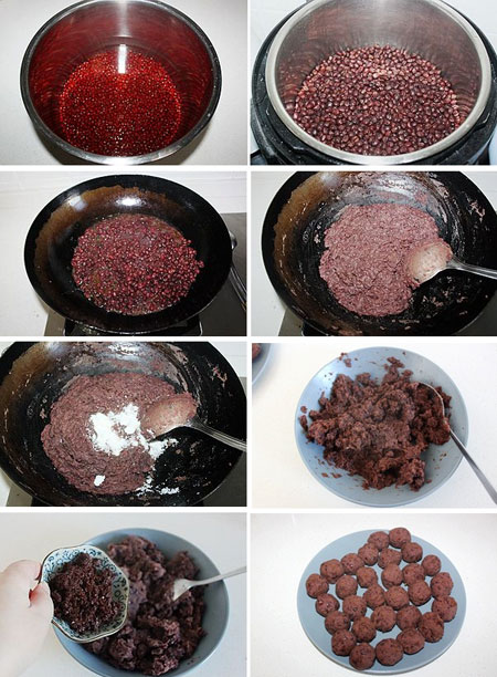 Red Bean Buns Recipe step1