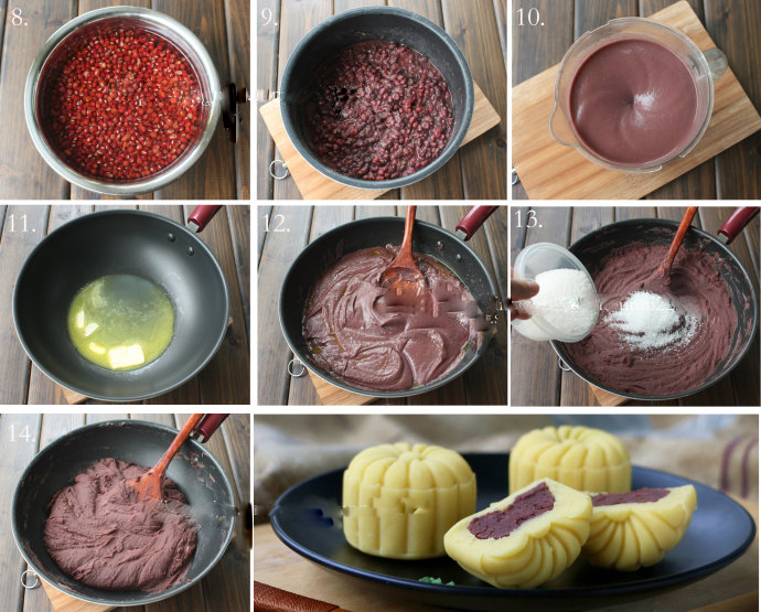 how to make Red Bean Paste step1-7