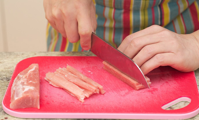 pork tenderloin stir fry step2