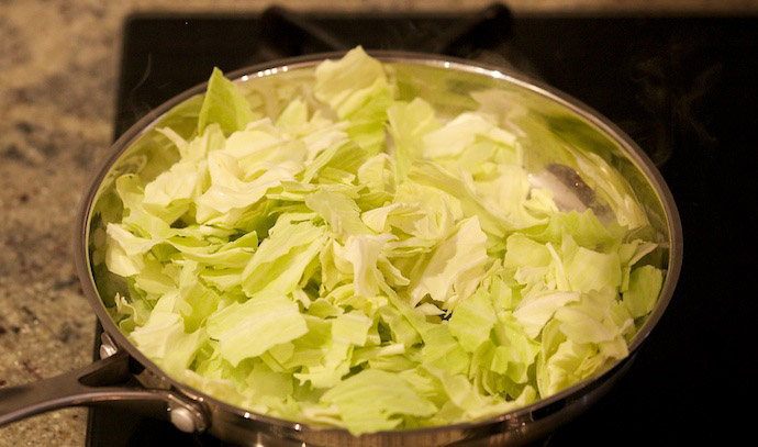 Chinese Cabbage Stir Fry step7