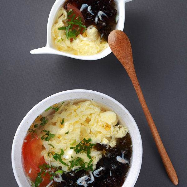 Seaweed Egg Flower Soup – Easy and Beautiful