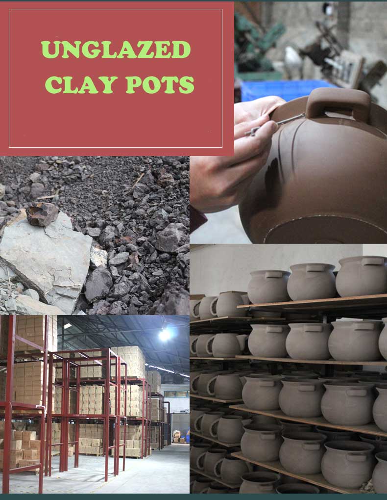 Unglazed Clay Pot