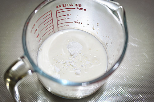 coconut milk pudding step2