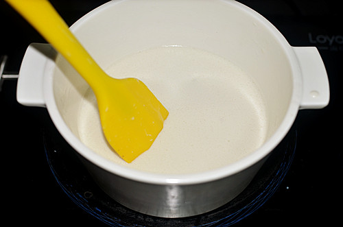 coconut milk pudding step3