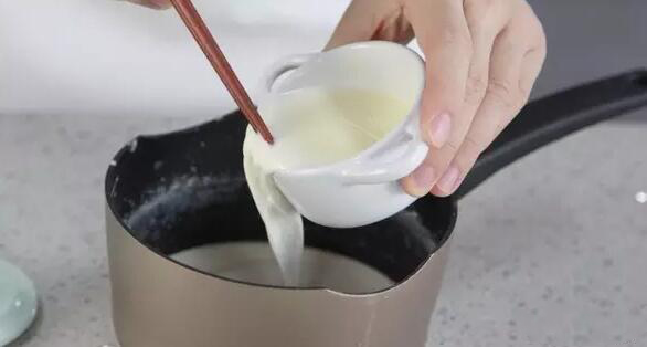 steamed milk pudding step4