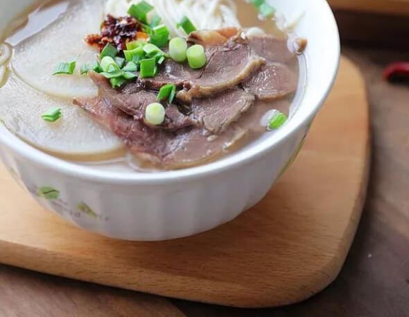 Chinese Braised Beef Noodle Soup