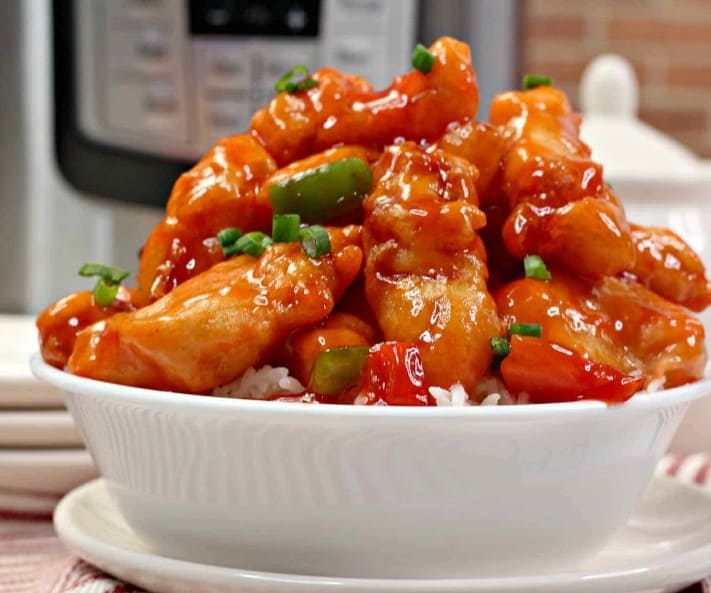 Instant pot sweet and sour chicken