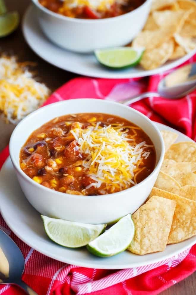 7 can chicken taco soup