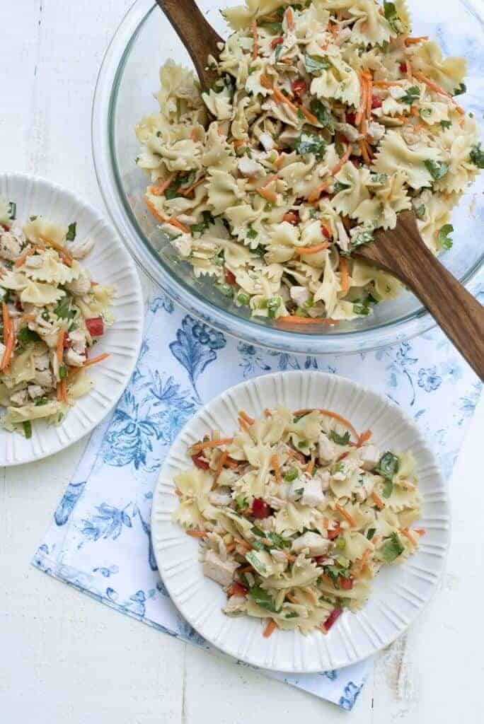 Asian pasta salad