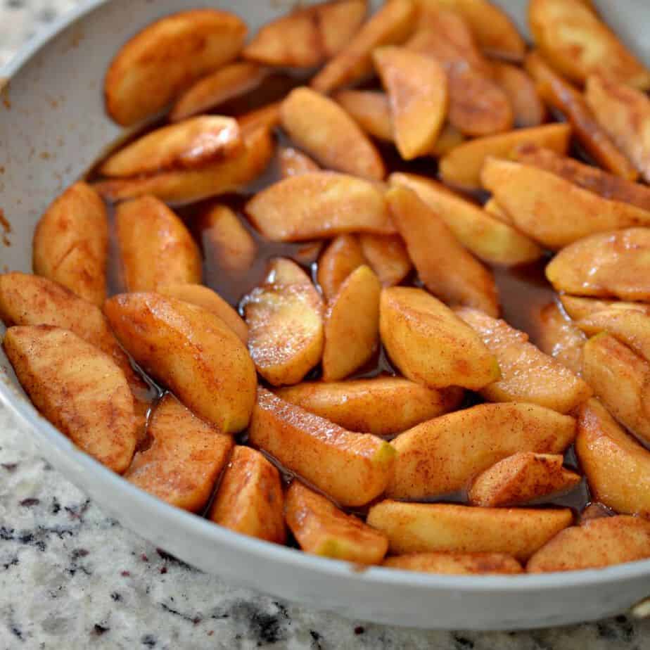 Easy southern fried apples
