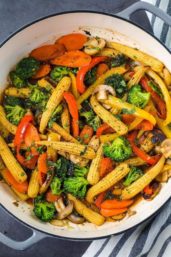 Easy vegetable stir fry recipe