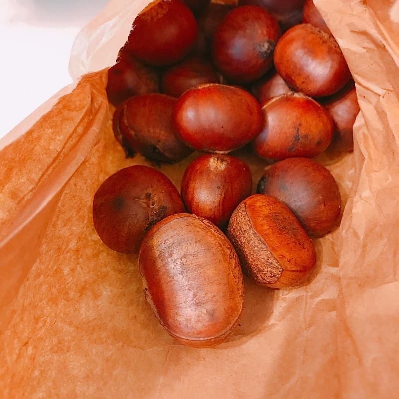 Fried chestnut