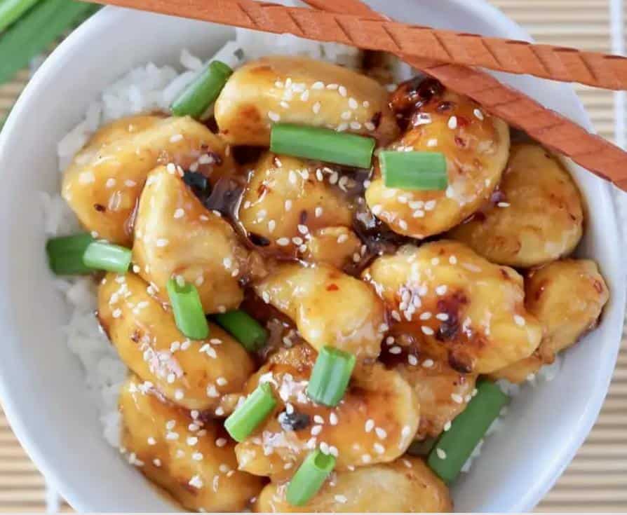 Gluten Free Chinese Honey Chicken