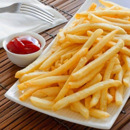 Instant French fries