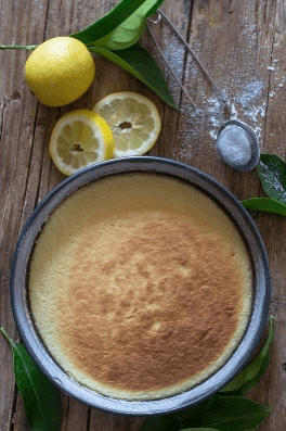 Italian lemon pudding