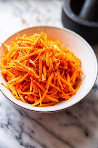  Insalata di carote coreana