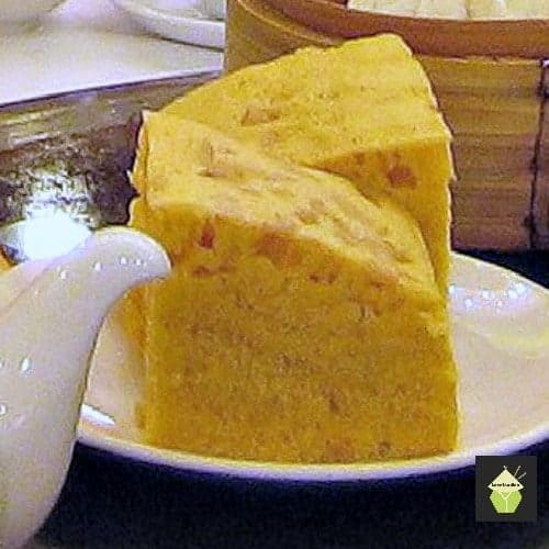 Ma Lai Go Chinese steamed dim sum cake