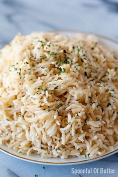 Mediterranean butter rice