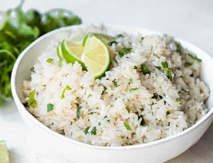 Perfect cilantro lime rice
