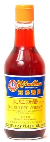 Red rice vinegar