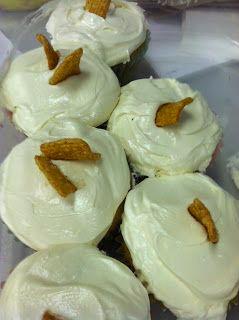 Rumchata cupcakes