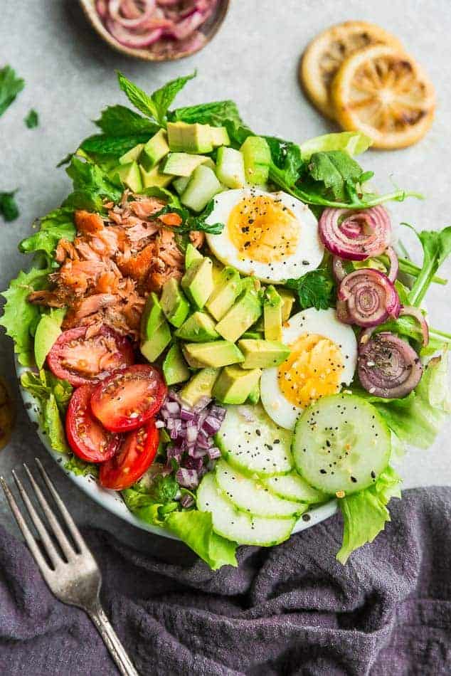 Salmon Salad – Low Carb