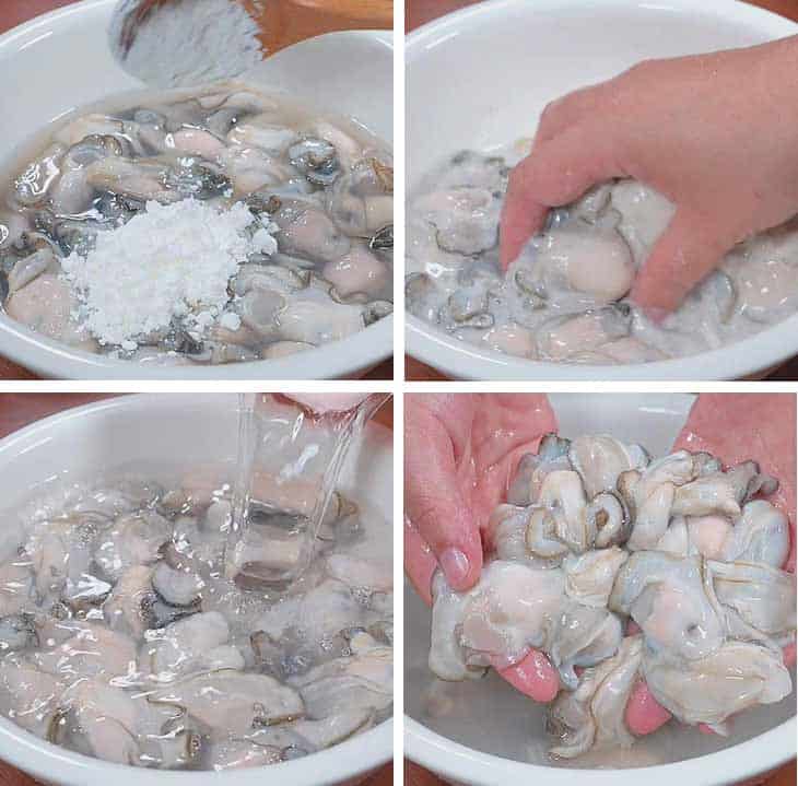 Prepare the Oysters